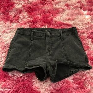 Women Black Wild Fable Super High Rise Shorts